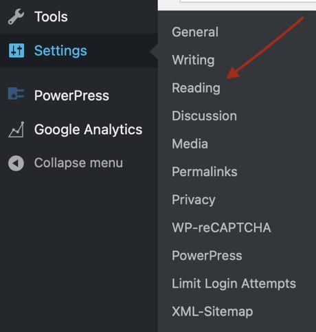 WordPress Reading settings: increase syndication feeds show the most recent items to raise the PowerPress feed episode limit